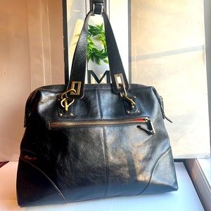 Hobo  black  shoulder bag